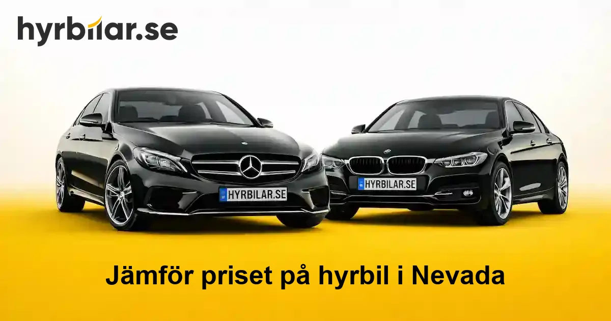 Hyrbil i USA - Nevada – jämför priser